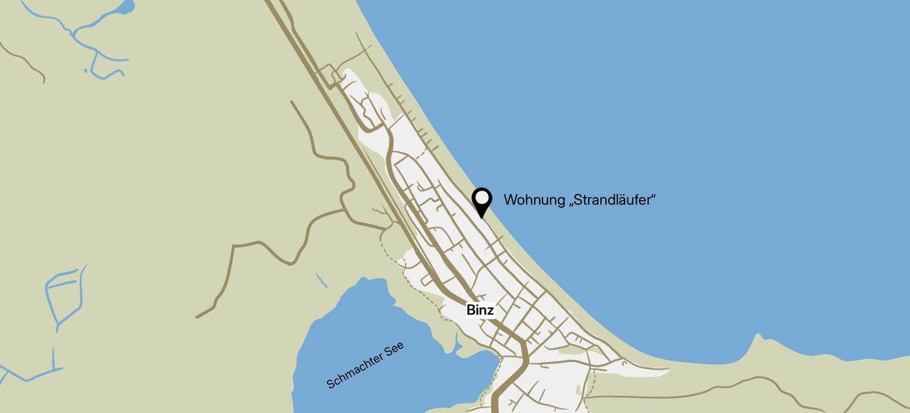 Kartenansicht Binz