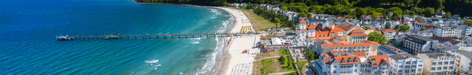 Panoramaansicht der Küste