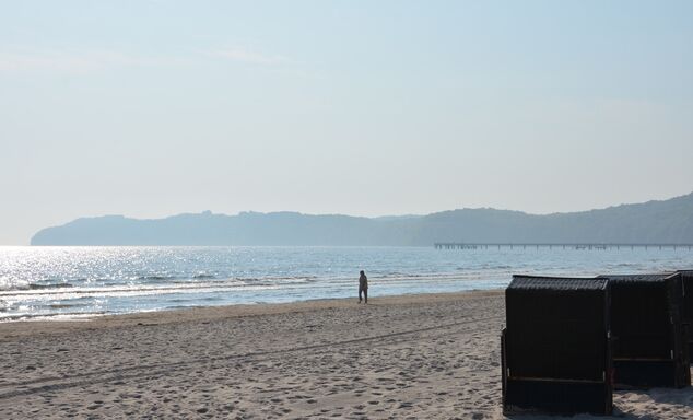 Ansicht des Strandes